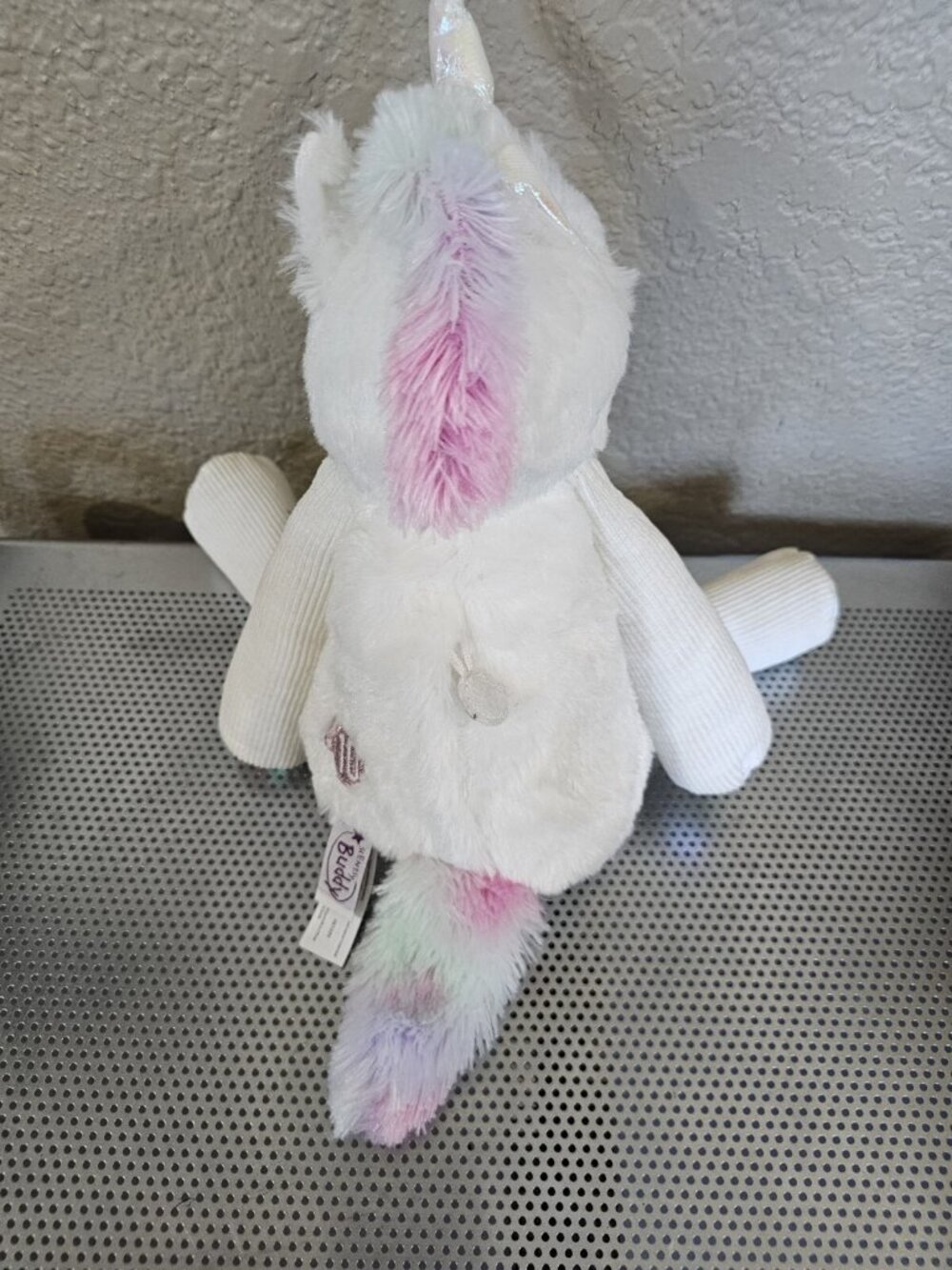 Scentsy Buddy 13” Stella the Unicorn White Plush Stuffed Animal Toy NO Scent - Picture 3 of 4